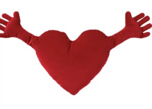 Мягкое серце "Обнимашка "